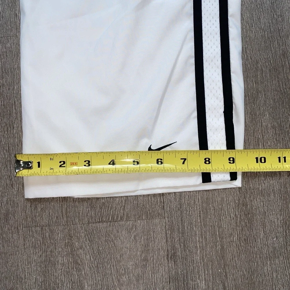 Nike Boys White Track Pants Swoosh Logo Size XL 16-18  Athletic